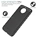 Motorola Moto G5S Plus Case, MoKo Flexible TPU Bumper Slim Fit Case Carbon Fiber Design Lightweight Shockproof Back Cover for Moto G5S+ 5.5inch (2017), BLACK