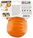 Bionic BA-CL205 Ball Durable Dog Chew Toy Treat Toy, Large, Orange