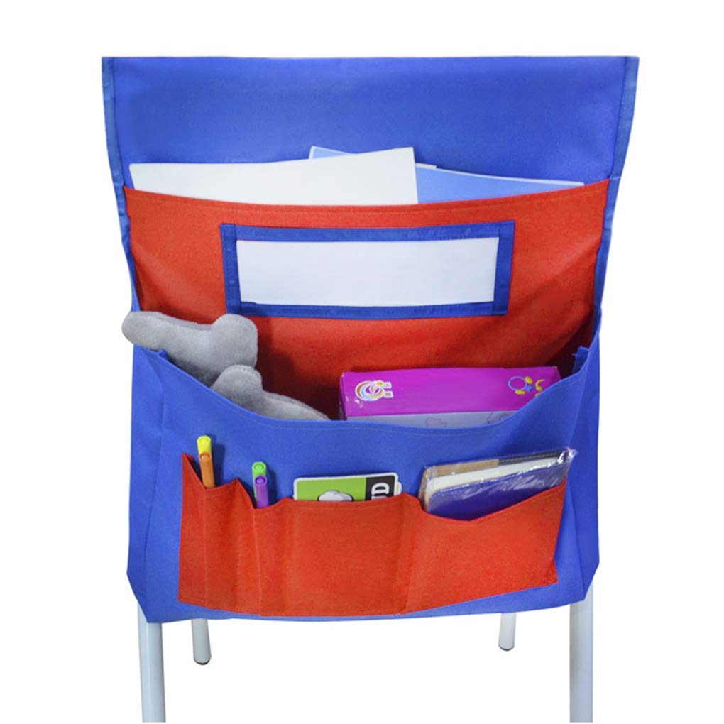 Chair Pockets Chair Back Organizer NeatSeat Classroom Chair Organizer Oversized Name-Tag Card Seat Sacks Chair Bag Pocket Chart Chair Storage Chairback Buddy Classroom Daycare Seatback Stuff Storage