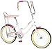 Schwinn Girl's 20-Inch Spirit Banana Seat Polo Bike, White