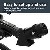 Celestron Travel Scope 50 Portable Refractor Telescope Kit with Backpack view 2
