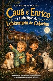 Livro Cauã e Enrico e o lobisomem de Catarina