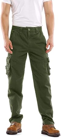 mens cargo walking trousers