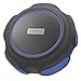 iHome iBT82BLC Waterproof + Shockproof Speaker - Featuring Melody, Voice Powered Music Assistant - Black/Blue
