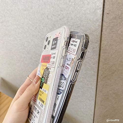 Amazon Co Jp Ainone Iphone8 Iphonese 第2世代 Iphone7ケース おしゃれ ステッカー ラベルタイプ ロゴ スマホ 携帯 ソフトケース カバー 韓国 人気 バーコード Iphone7 8 Se2 ピクチャーカラーa 家電 カメラ