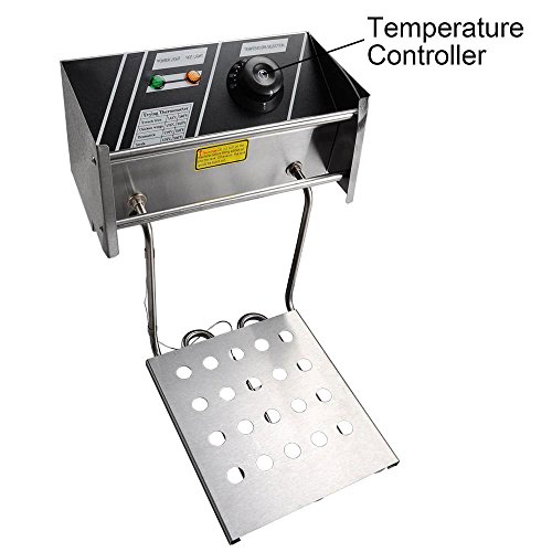 WeChef 12L 5000W Stainless Steel Electric Countertop Deep Fryer Dual Tank Basket for Commercial Restaurant