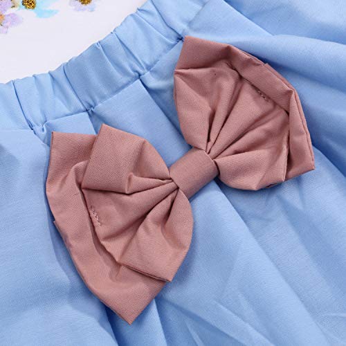 image for YOUNGER TREE Toddler Kids Baby Girls Easter Outfits Rabbit Vest Sleeve
