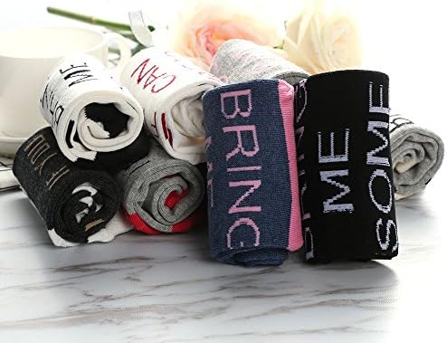 If You Can Read This Bring Me Some Wine Novelty Funny Cotton Socks Women Men Socks Crew Wine Party Hosiery