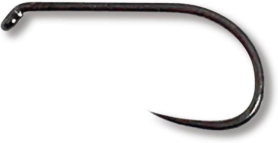 Tenkara Tanuki Competition Barbless Dry Fly Hooks, High Carbon Steel, Chemical Sharpening (50 ct)