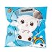 WATINC 1 Pcs Jumbo Squishy Kawaii White cat Cream Scented Charms, Lovely Toy for Stress Relief Toy Decorations Toy, Large Decorations Toy Large(White cat)
