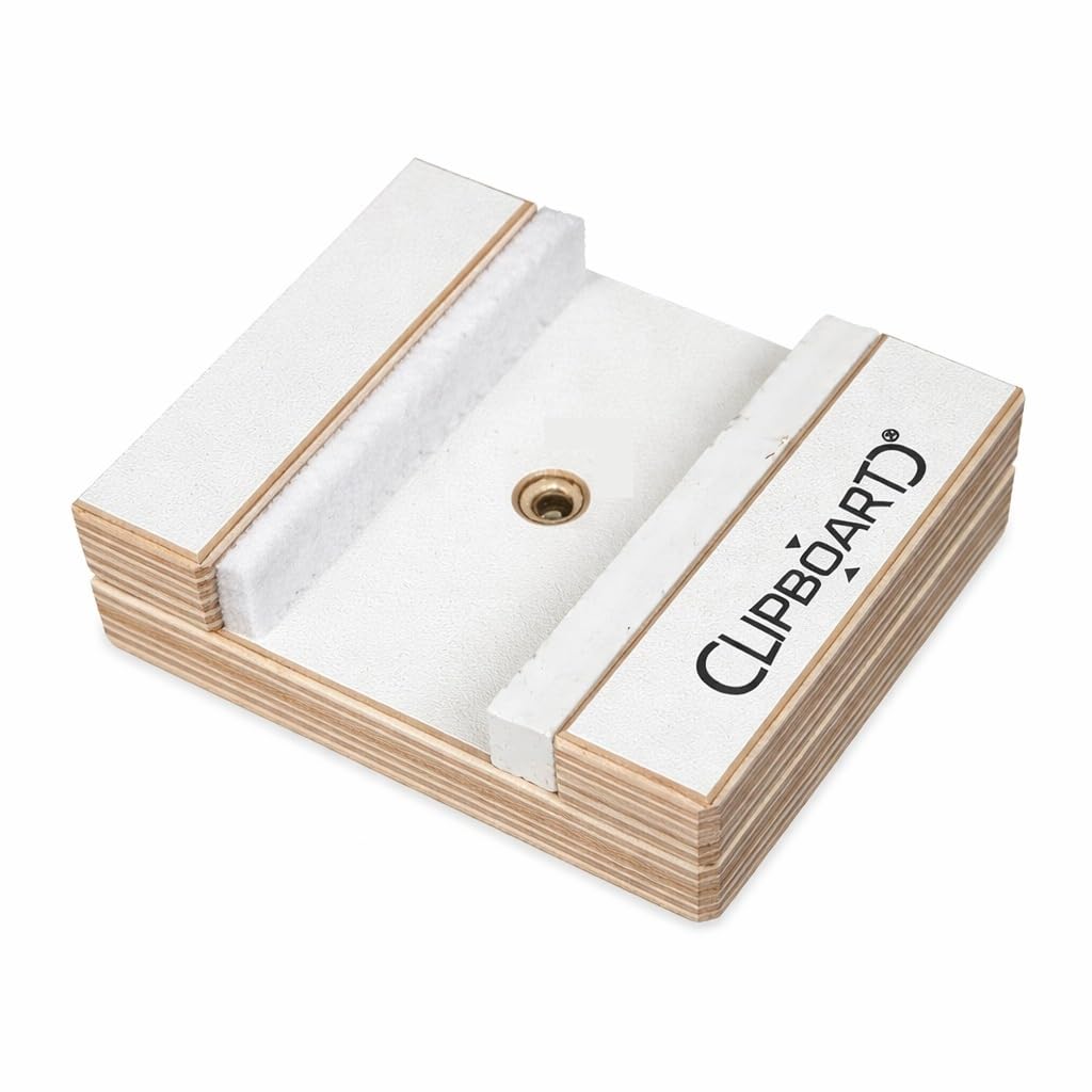 Clipboart - The 360° wall mount for your ice hockey stick or field hockey stick made of wood. Shaft width ice hockey 29-31 mm (width ice hockey stick senior)