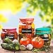 Thunder 48 Packs Chalkboard Labels Premium Waterproof Stickers and White Color Liquid Chalk Pen for Jars, Boxes, or Personalizing Anything