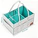 Diaper Caddy, Nursery Storage Bin & Tote Bag for Car Travel and Portable Organizer for Girls & Boys for Changing Table, Great Registry Shower Gift by In Real Life