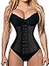 LAZAWG Women Sports Workout Waist Trainer Body Shaper Tummy Control Corset
