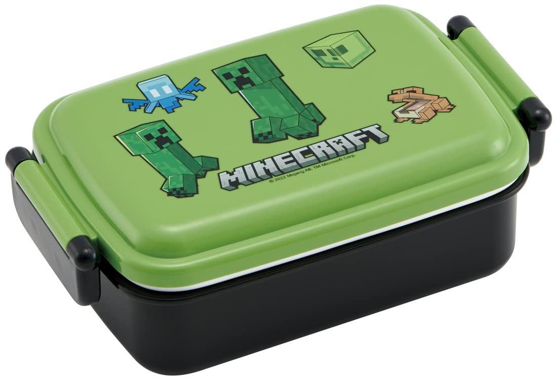 スケーター(Skater) 弁当箱 マインクラフト Minecraft 450ml 抗菌 子供用 日本製 RBF3ANAG-A商品画像