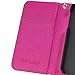 Wisdompro Wallet Case for iPhone 5, for iPhone 5s, for iPhone SE 2016, PU Leather Protective Phone Case Cover with Credit Card Slots and Magnetic Closure for iPhone SE 1st Generation/5s/5 - Hot Pink
