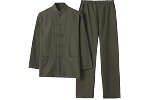 ZooBoo Martial Arts Suit - Chinese Traditional Tang Suit Kung Fu Uniforms