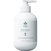 CEELA Naturals Body Wash Cleanser 8 fl oz – CLA-Based, Vegan, Hypoallergenic, Microbiome-Safe – Gently Soothes Sensitive Skin, No Synthetic Preservatives or Fragrances