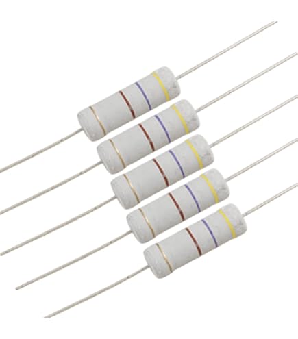 Resistencias De Película Metálica 12K Ohm - 50 Unidades, 1/2W, Tolerancia 1%, Ideales Para Proyectos Electrónicos DIY