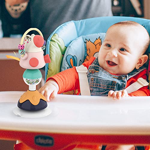Baby Developmental High Chair Toys Highchair Tray Rattle Toy with