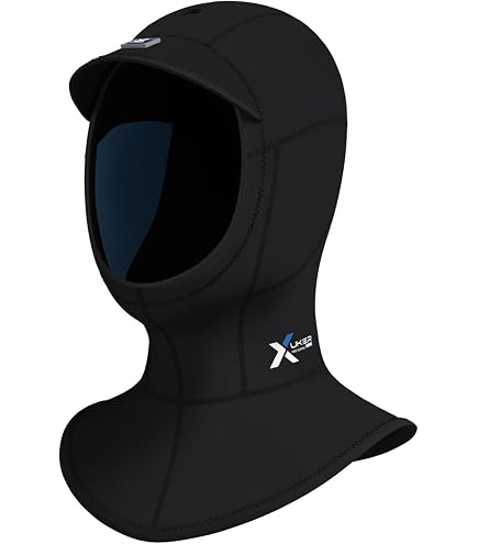 Gilet Con Cappuccio Bare Ultrawarmth 5/3 Mm Taglia L – Sottotuta Termico Per Immersioni, Tecnologia IR Celliant, Nero