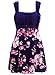 wantdo Women's Plus Size Swim Dress One-Piece Swimdress Tummy Control Swimsuit