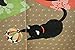 Made in Japan Noren Curtain Tapestry Japanese Black Cats