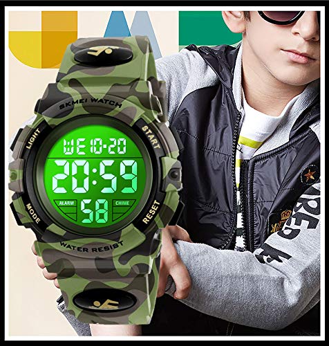 image for Misskt Kids Watch, Boys Sports Digital Waterproof Led Watches with Ala