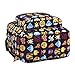 A-More Backpack Cute School Bag Printed Emoji Students Canvas Daypack Travel Bag for Girls Boys