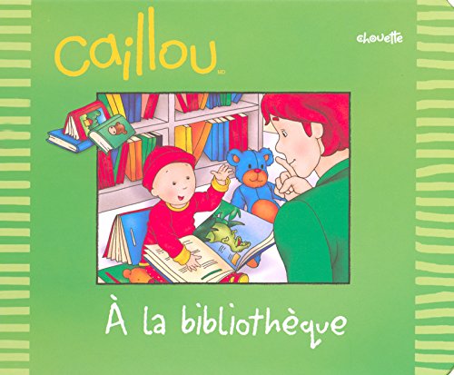 Caillou à la bibliothèque