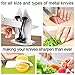 Knife Sharpener,Bavarian Edge Knife Sharpener As Seen on TV Kitchen Knife Sharpener Blade Sharpener Chef Knife Sharpener (Sliver)