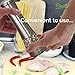 Ecoline Home Salt and Pepper Grinders/Mills Set- 2 Stainless Steel Manual Mills with Adjustable Ceramic Grinding Mechanism and Convenient Stand- Best Quality Shakers