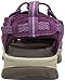KEEN Women's Whisper Closed Toe Sport Sandals, Grape Kiss/Grape Wine, 8