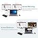 UNITEK Dual-Display USB 3.0 Universal Docking Station with HDMI (up to 2048x1152 Resolution) and VGA Outputs, RJ45 Gigabit Ethernet, Audio, 2 USB 3.0 Ports, 5V/2A Power Adapter for Windows