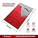 MalloMe Sleeping Bags for Adults Cold Weather & Warm - Backpacking Camping Sleeping Bag for Kids 10-12, Girls, Boys - Lightweight Compact Camping Essentials Gear Accessories Hiking Sleep Must Haves