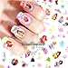 Disney Nail Art stickers Cartoon Decoration Mix 4-Pack (Alice & Sophia & Marie Cat)