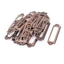 uxcell Drawer Chest Cupboard Filing Cabinet Label Card Frame Holder 30 PCS