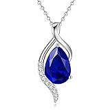 FANCIME September Birthstone Necklace for Women
