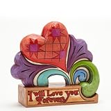 Jim Shore Heartwood Creek Love You Forever Heart Figurine