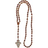 7 Decade Jujube Franciscan 8mm Rosary