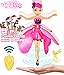 Akargol Flying Fairy Doll - Magic and Best Gift for 6 Year Old Girl Kids Toy - Infrared Induction and Remote Control Toys - Birthday Present for 3-4-5-7-8-9 Ages Children(2 Spare Wings)