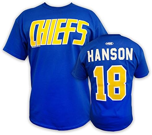 *Slapshot* Charleston Chiefs #18 Jeff Hanson T-Shirt - Size Large