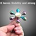 Fidget Spinner, Vecr Finger Gyro Hand Spinner Relieve Stress Toy For kids and Adult Anti-Anxiety Autism Killing Time (Hexagon - Rainbow)