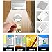 HappyCell Keyhole Light Lamp, PIR Infrared IR Wireless Auto Sensor Motion Detector Door Keyhole 4 LED Light lamp Stick-on Anywhere Tap Lights (Battery Operated)