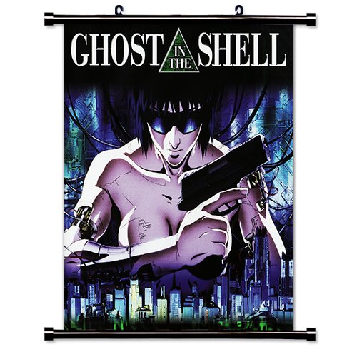 Ghost in the Shell Anime Fabric Wall Scroll Poster (32" x 35") Inches. [WP]-Ghost in the Shell-34 (L)