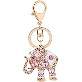 JTTBIGV Cute Animal BlingBling Crystals Keychain Animal Charm Keyring Car Bag Wallet Purse Handbags Cars Key Pendant Decor