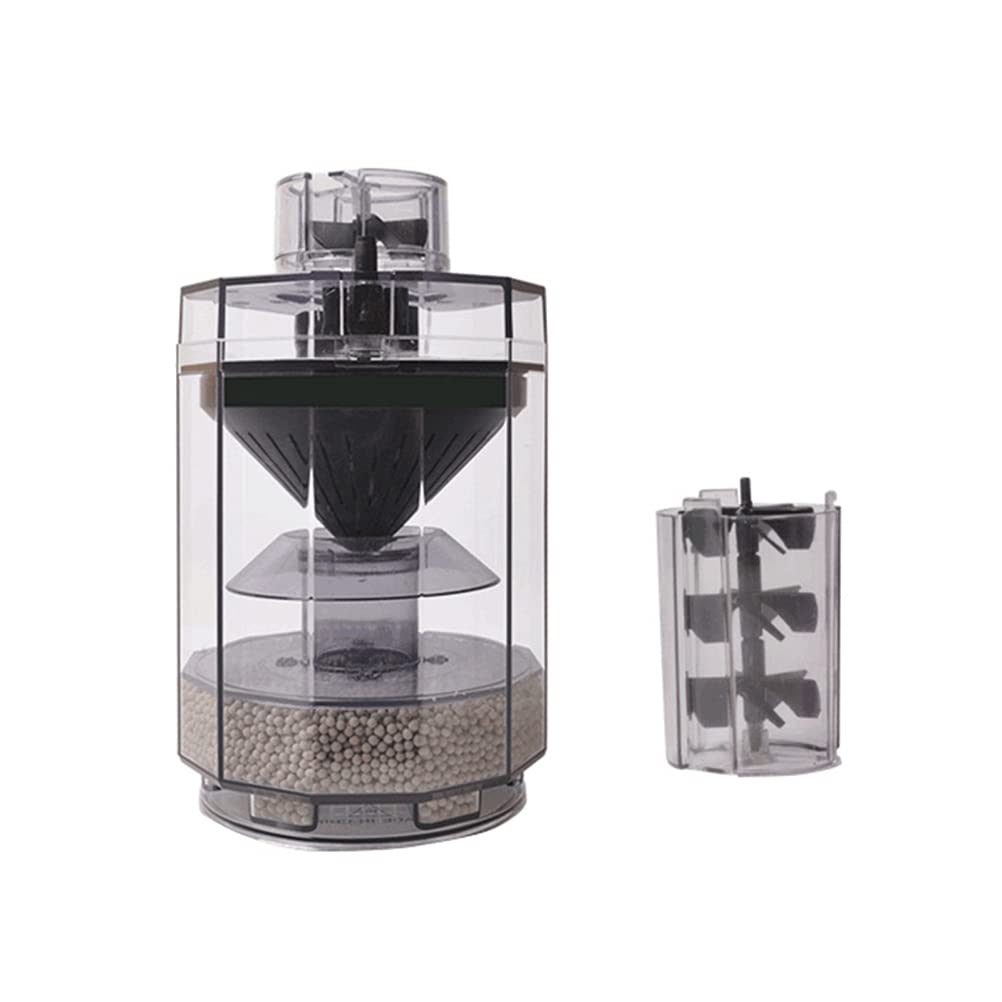 3 in 1 Aquarium Filter Automatic, Fish Stool Suction Collector Filtration, Oxygenation Multifunctional Bio Filter Cartridge Fish Tank