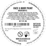 Blue Squid Forrest Green Pro Face Paint 30g Water Based Single Cake view 2