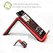 TYLT VU Qi Wireless Phone Charging Pad (Red, 3 Coil) Tilted Stand & Fast Battery Charger Station for Compatible iPhone, Samsung, Google, Android & Qi-Enabled Cell Phones