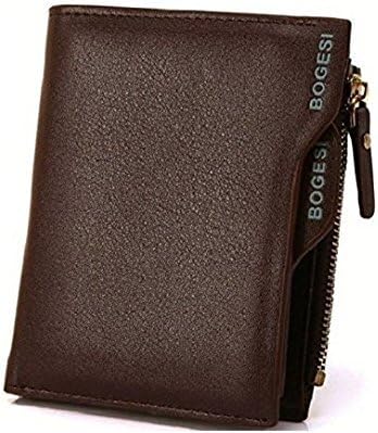 YGREEN Bifold Bogesi Leather Brown Wallet for Men